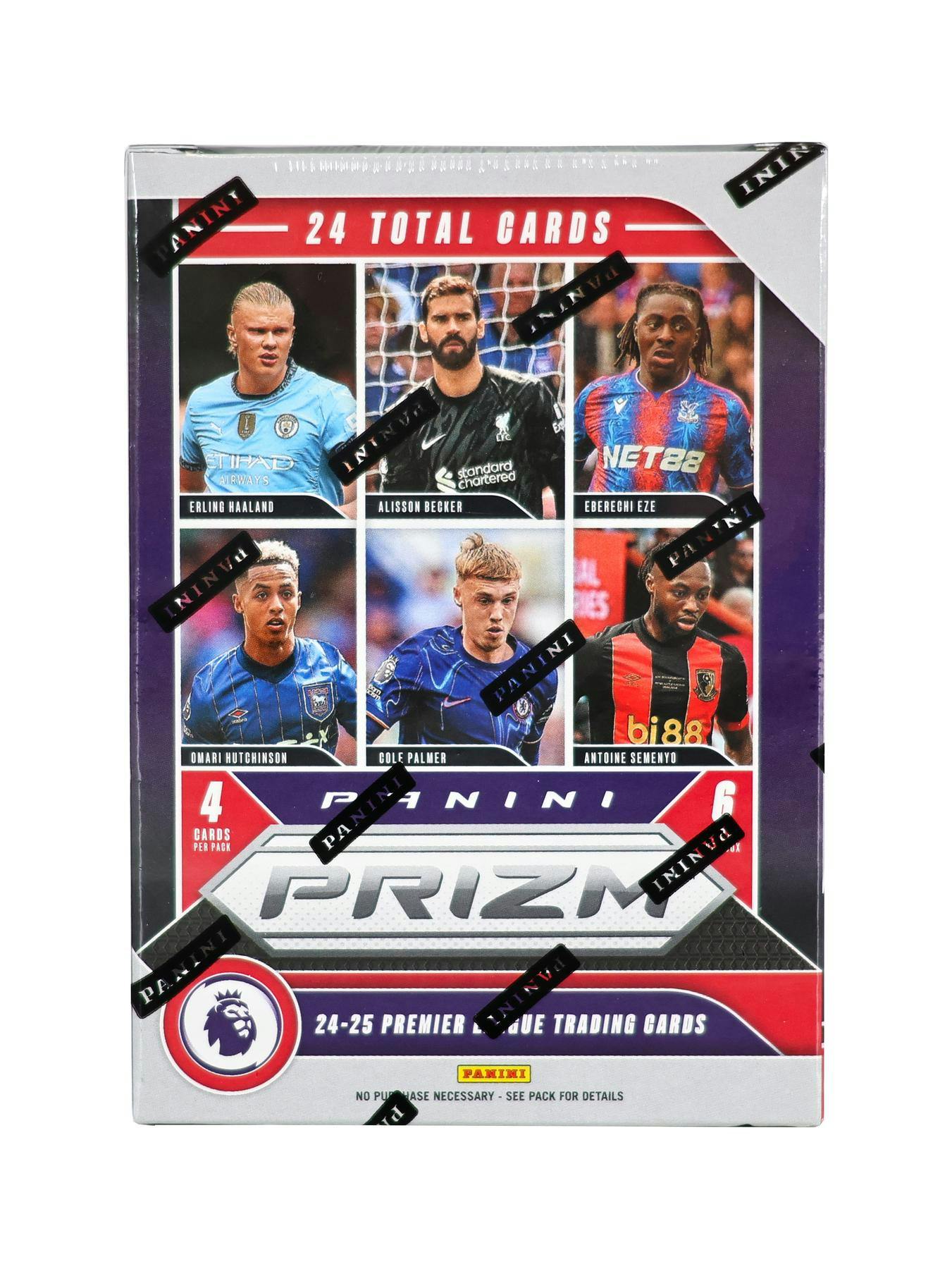 2024/25 Panini Prizm Premier League EPL Soccer 6-Pack Hobby Blaster Box