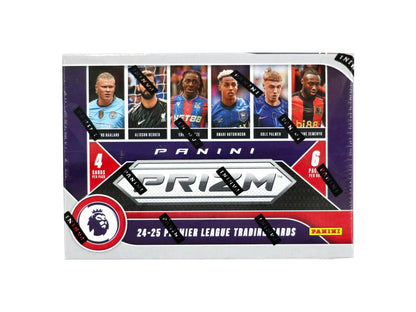 2024/25 Panini Prizm Premier League EPL Soccer 6-Pack Hobby Blaster Box