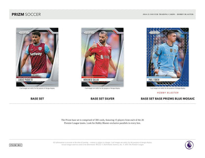 2024/25 Panini Prizm Premier League EPL Soccer 6-Pack Hobby Blaster Box