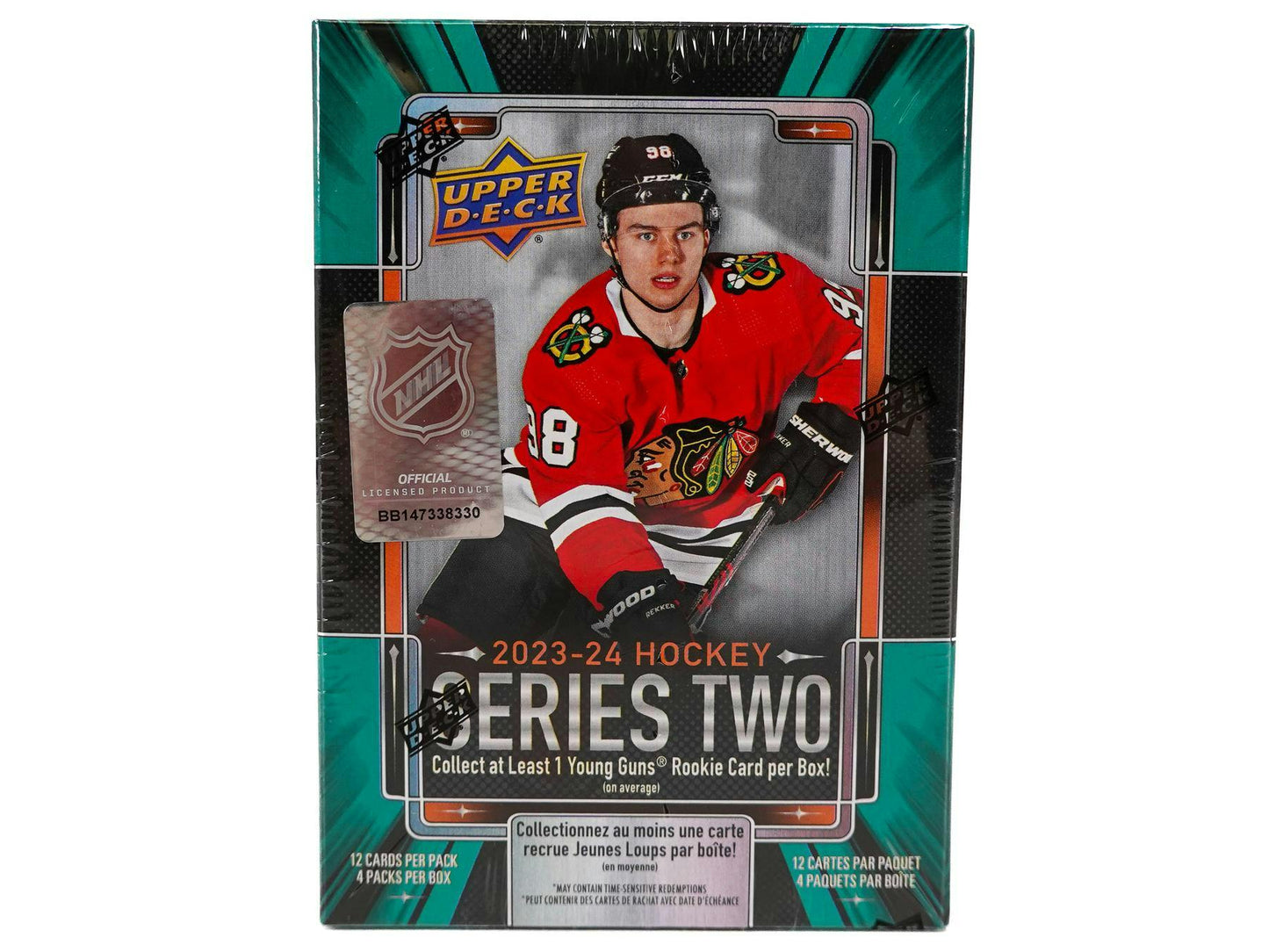 2023/24 Upper Deck Series 2 Hockey 4-Pack Blaster Box
