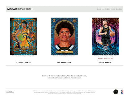 2024/25 Panini Mosaic Basketball 6-Pack Blaster Box