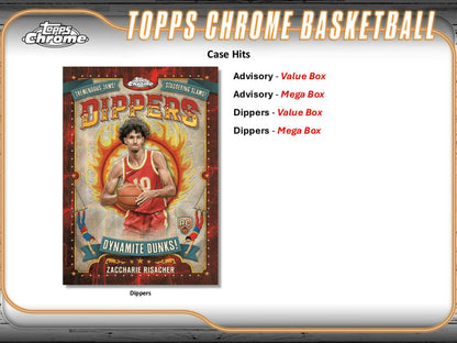 2024/25 Topps Chrome Basketball Mega Box