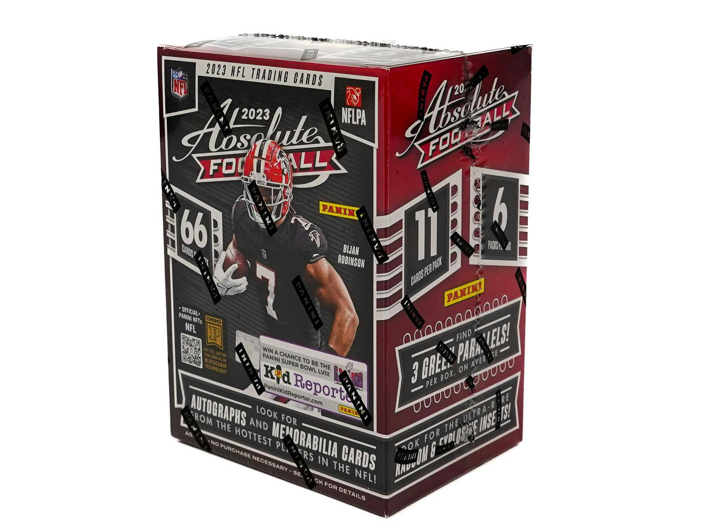 2023 Panini Absolute Football 6-Pack Blaster Box (Green Parallels!)