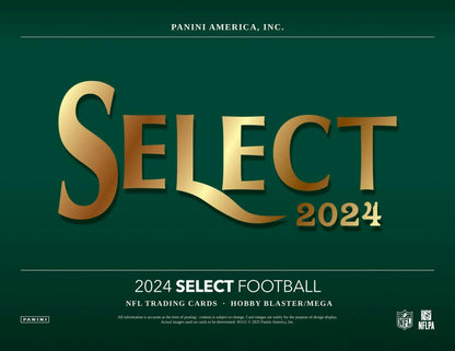 2024 Panini Select Football Hobby Mega Box (Black & Orange Prizms!)