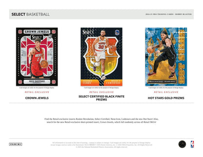 2024/25 Panini Select Basketball 6-Pack Hobby Blaster Box
