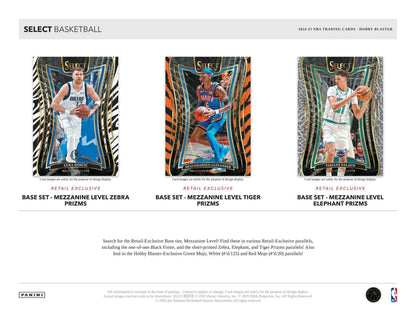 2024/25 Panini Select Basketball 6-Pack Hobby Blaster Box