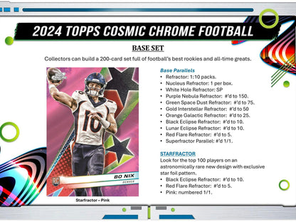 2024 Topps Cosmic Chrome Football Hobby Box