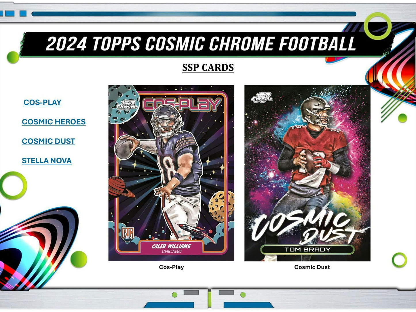2024 Topps Cosmic Chrome Football Hobby Box