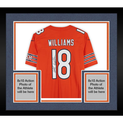 Caleb Williams Signed Jersey - Orange Nike
