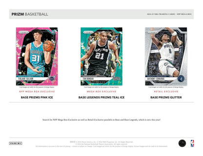 2024/25 Panini Prizm Basketball Mega Box (Pink Ice Prizms!)