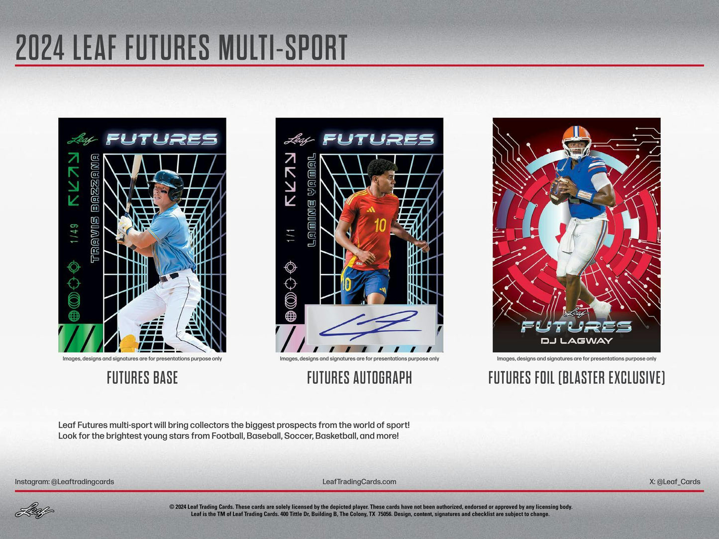 2024 Leaf Futures Multisport Blaster Box