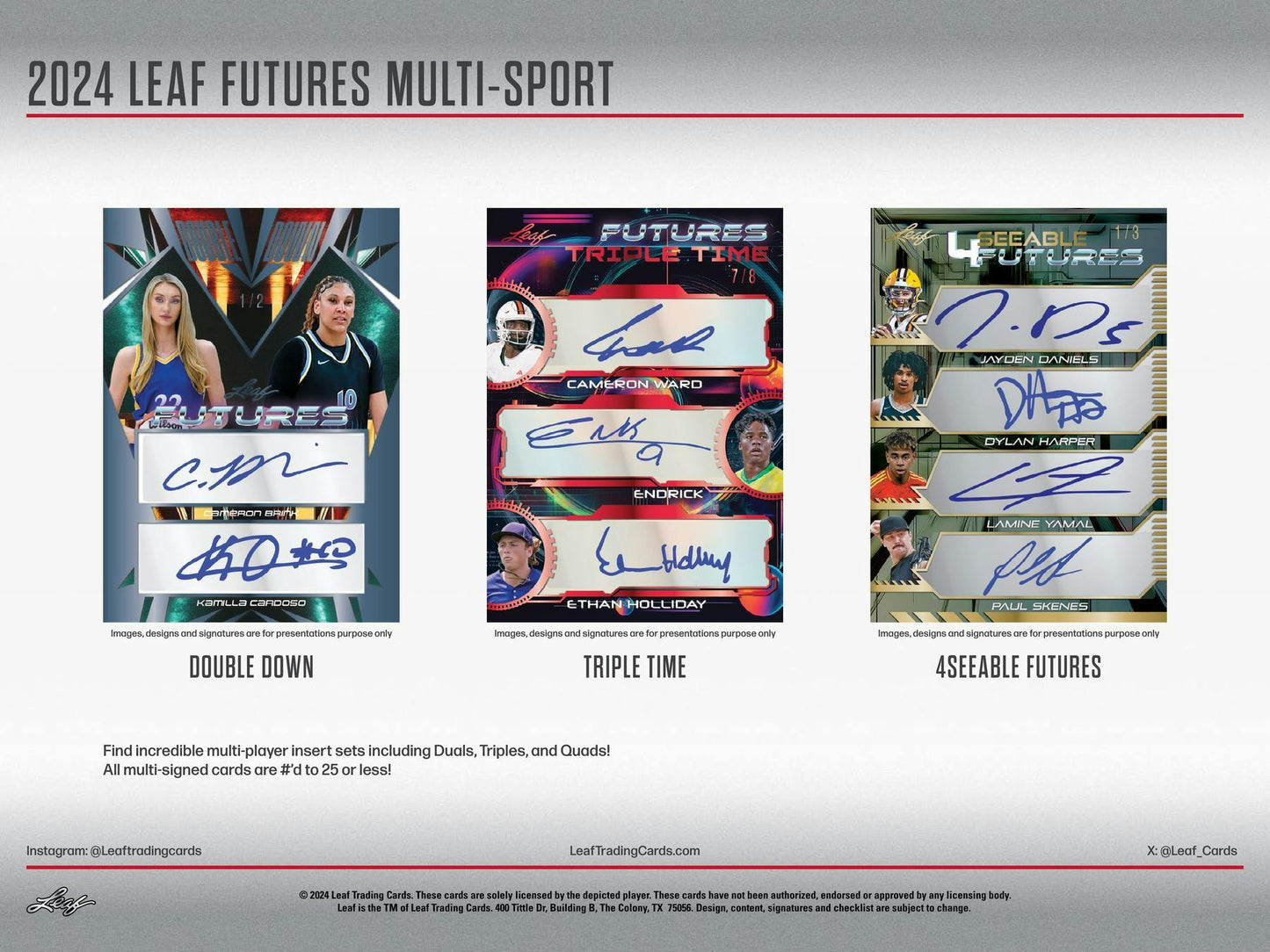 2024 Leaf Futures Multisport Blaster Box