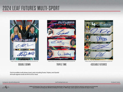2024 Leaf Futures Multisport Blaster Box