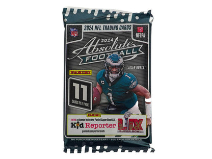 2024 Panini Absolute Football 6-Pack Blaster Box (Green Parallels!)