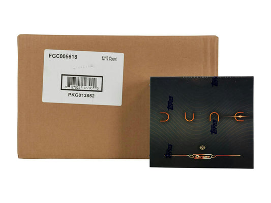 Dune Chrome Hobby 12-Box Case (Topps 2024)