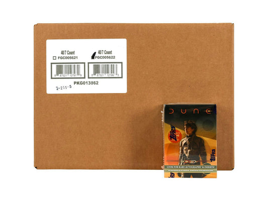 Dune Chrome 7-Pack Blaster 40-Box Case (Topps 2024)