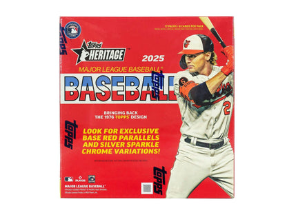 2025 Topps Heritage Baseball Mega Box