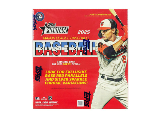 2025 Topps Heritage Baseball Mega Box