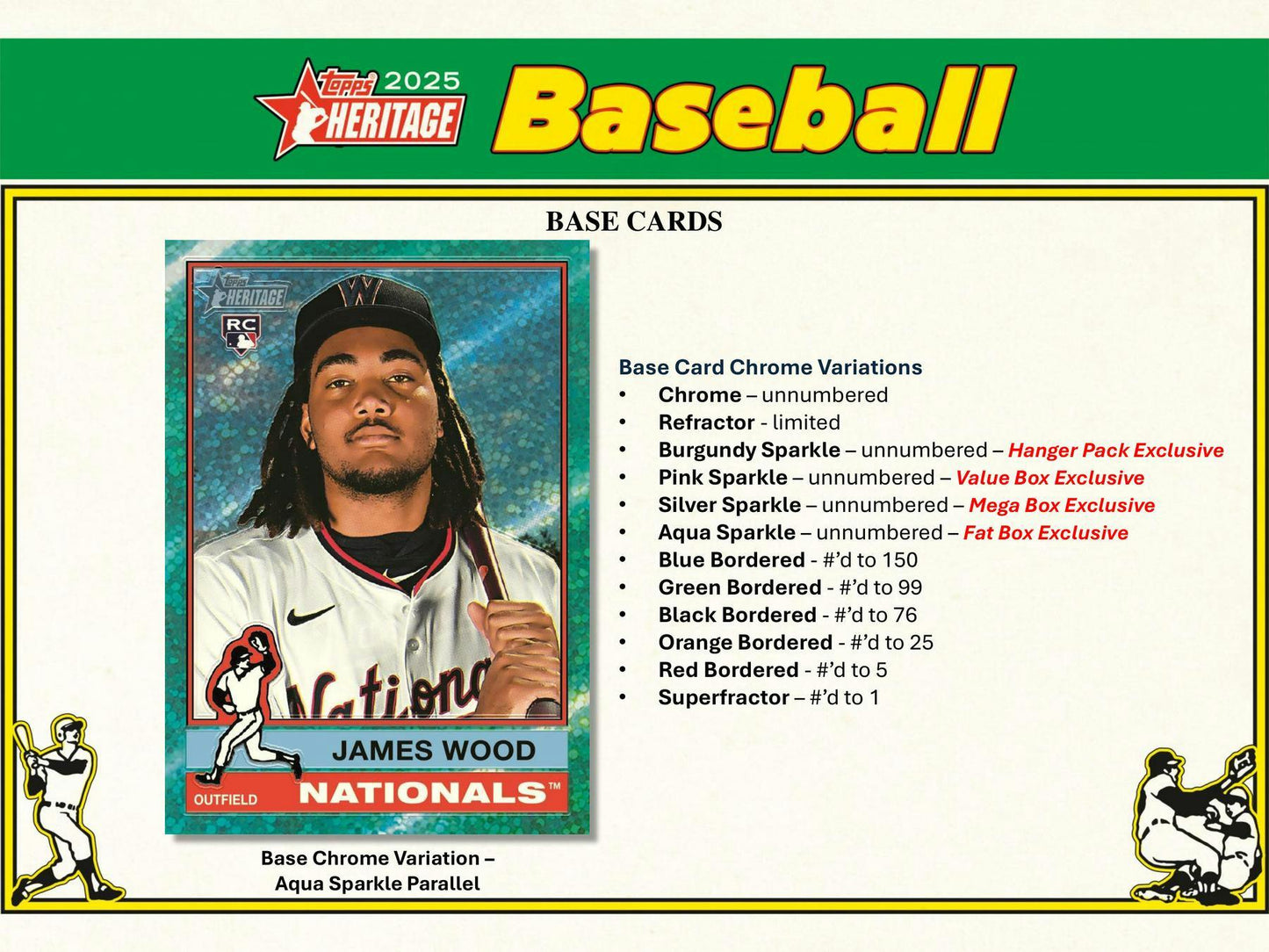 2025 Topps Heritage Baseball Mega Box
