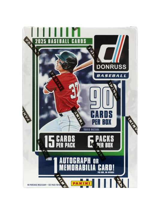 2025 Panini Donruss Baseball 6-Pack Hobby Blaster Box