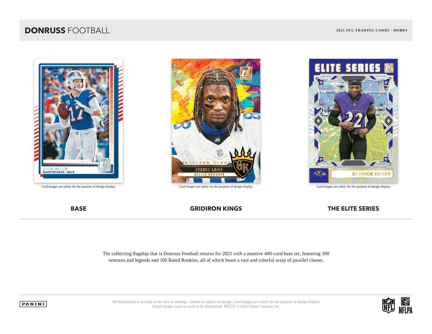 2025 Panini Donruss Football Hobby Box