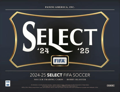 2024/25 Panini Select FIFA Soccer 6-Pack Hobby Blaster Box
