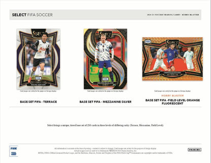 2024/25 Panini Select FIFA Soccer 6-Pack Hobby Blaster Box