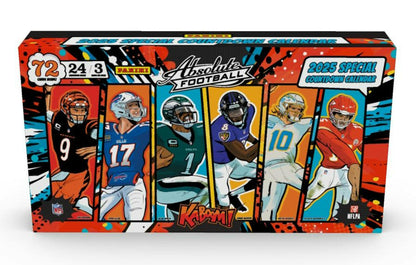 2025 Panini Absolute Football Countdown Calendar Box