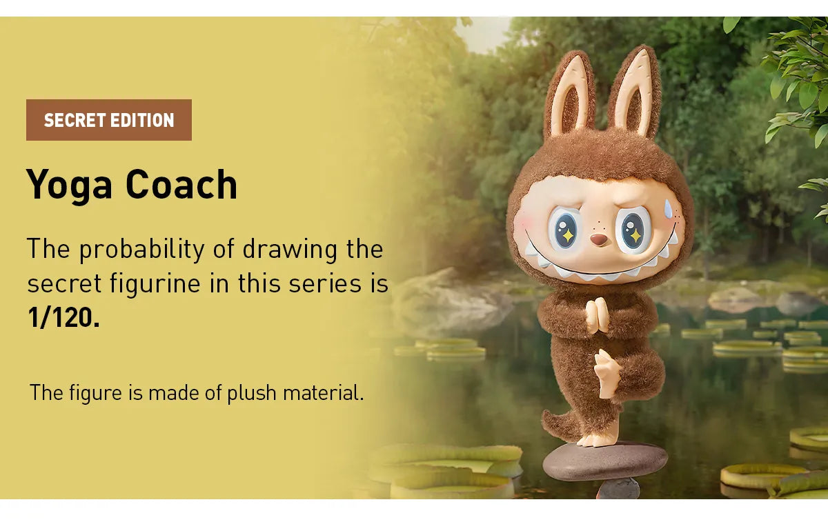 Labubu - Lazy Yoga Figure