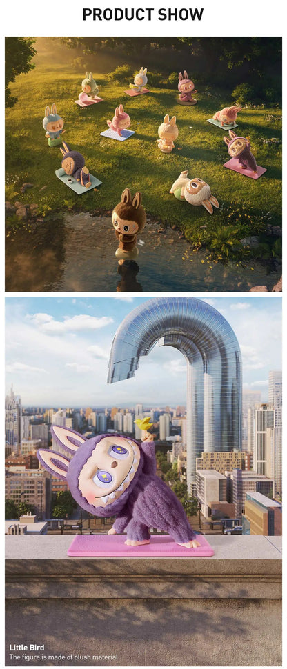 Labubu - Lazy Yoga Figure