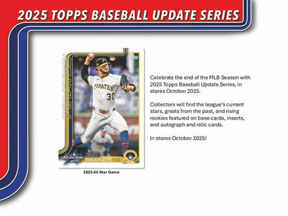 2025 Topps Update Series Baseball 7-Pack Blaster Box