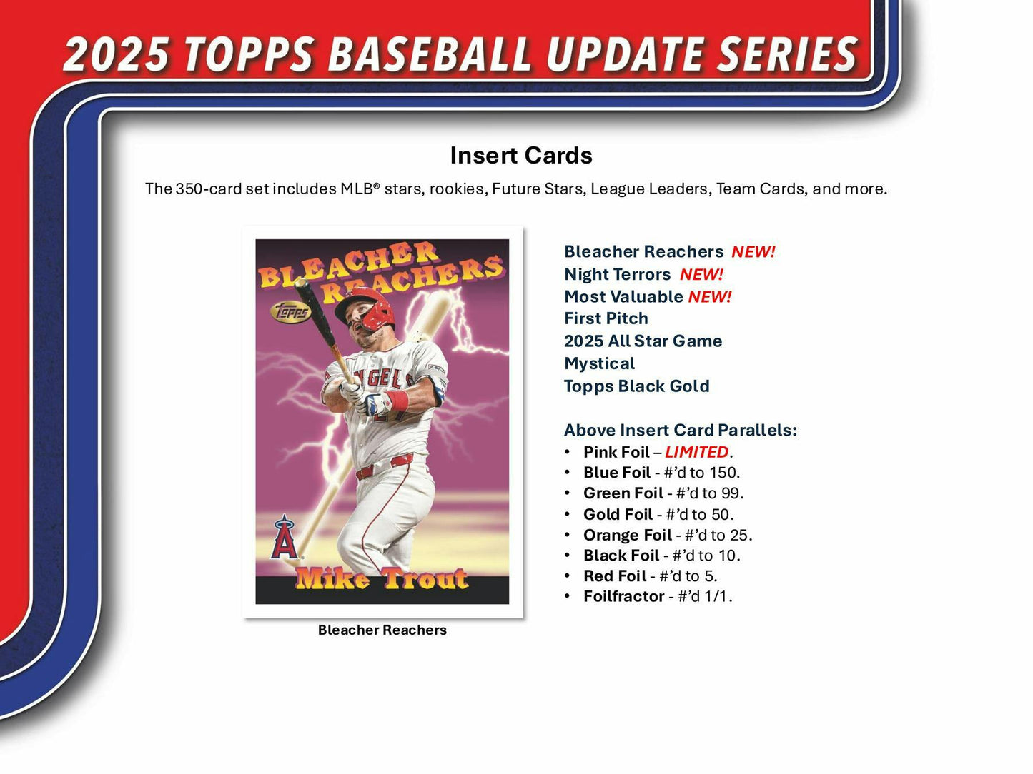 2025 Topps Update Series Baseball 7-Pack Blaster Box