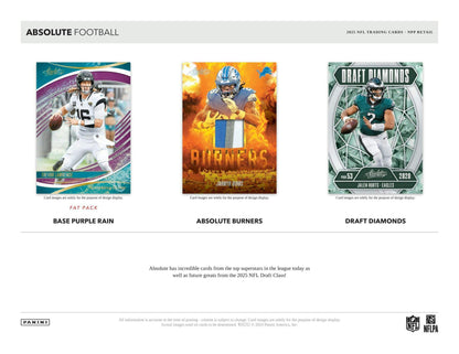 2025 Panini Absolute Football 6-Pack Blaster Box