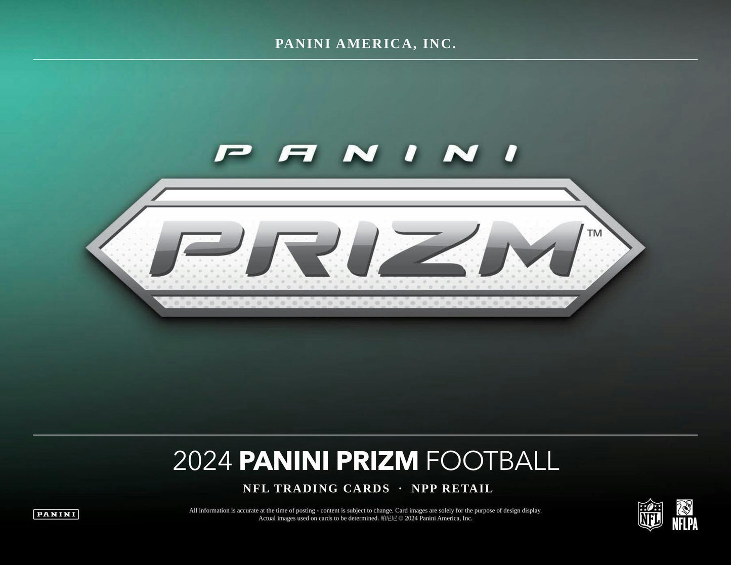 2024 Panini Prizm Football Blaster Box (Lazer Prizms!)