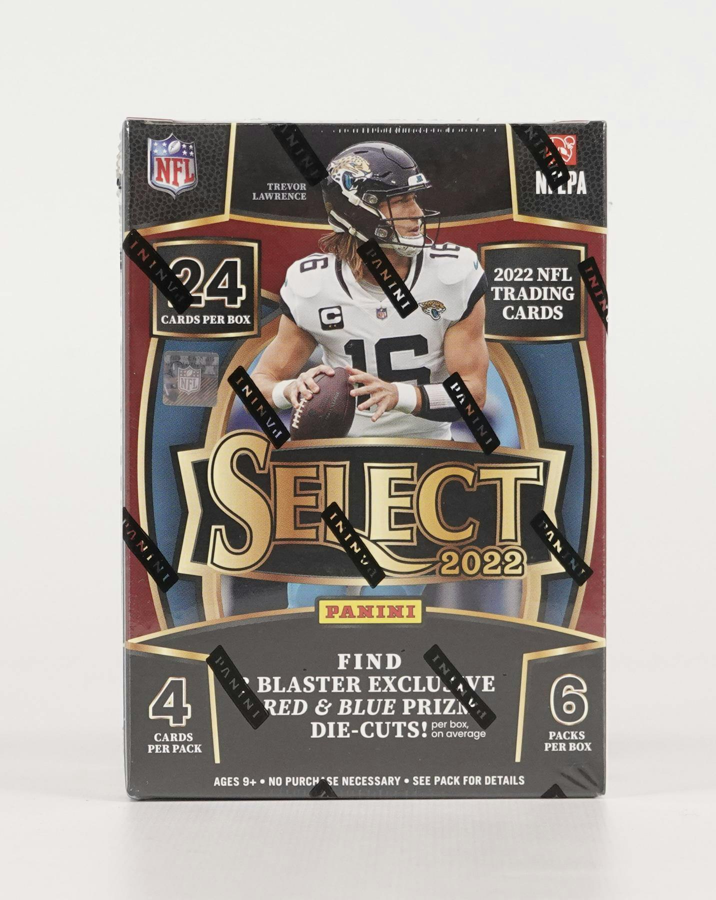 2022 Panini Select Football 6-Pack Blaster Box (Red & Blue Die-Cuts!)