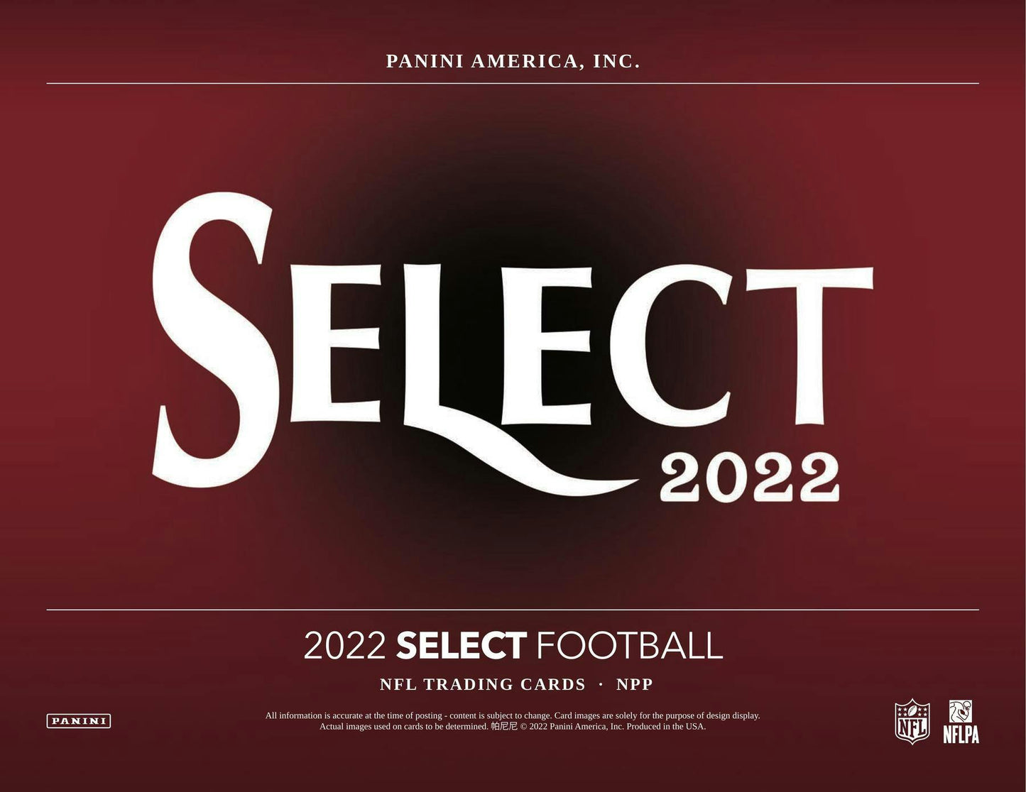 2022 Panini Select Football 6-Pack Blaster Box (Red & Blue Die-Cuts!)
