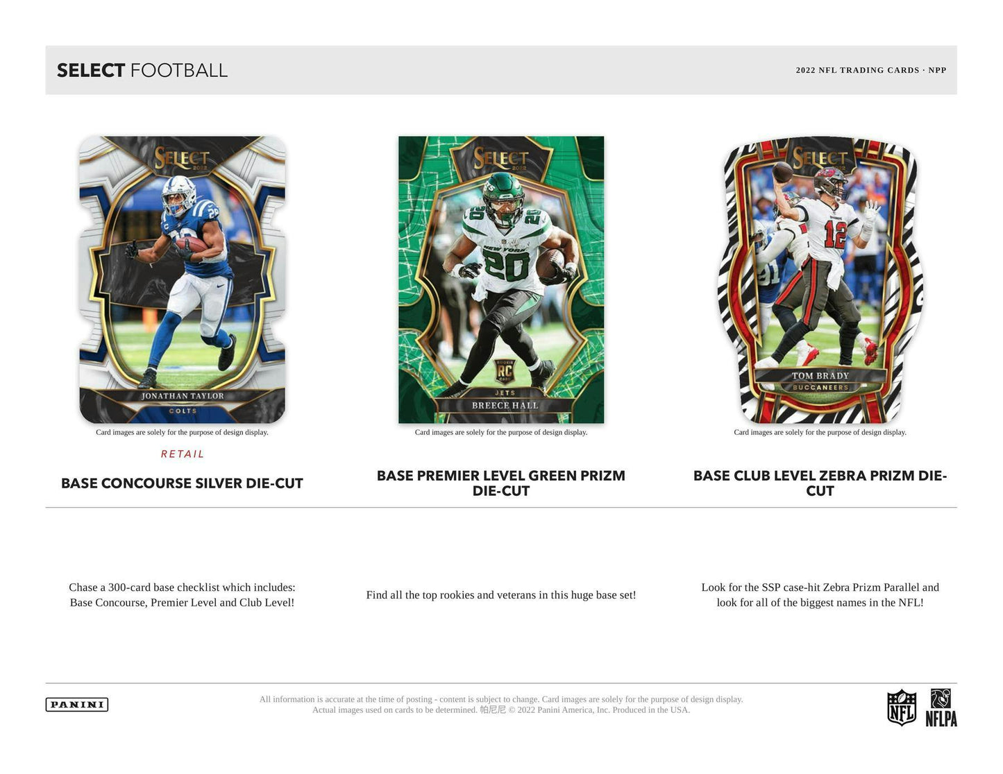 2022 Panini Select Football 6-Pack Blaster Box (Red & Blue Die-Cuts!)
