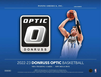 2022/23 Panini Donruss Optic Basketball Mega Box (Hyper Pink Prizms)