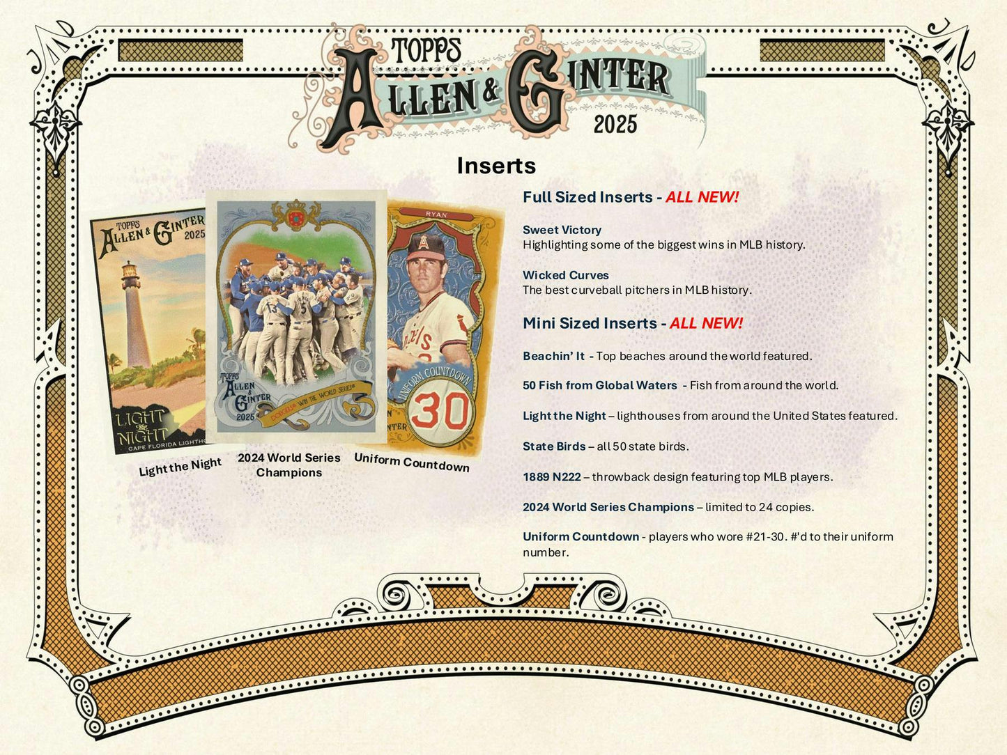 2025 Topps Allen & Ginter Baseball Hobby Box