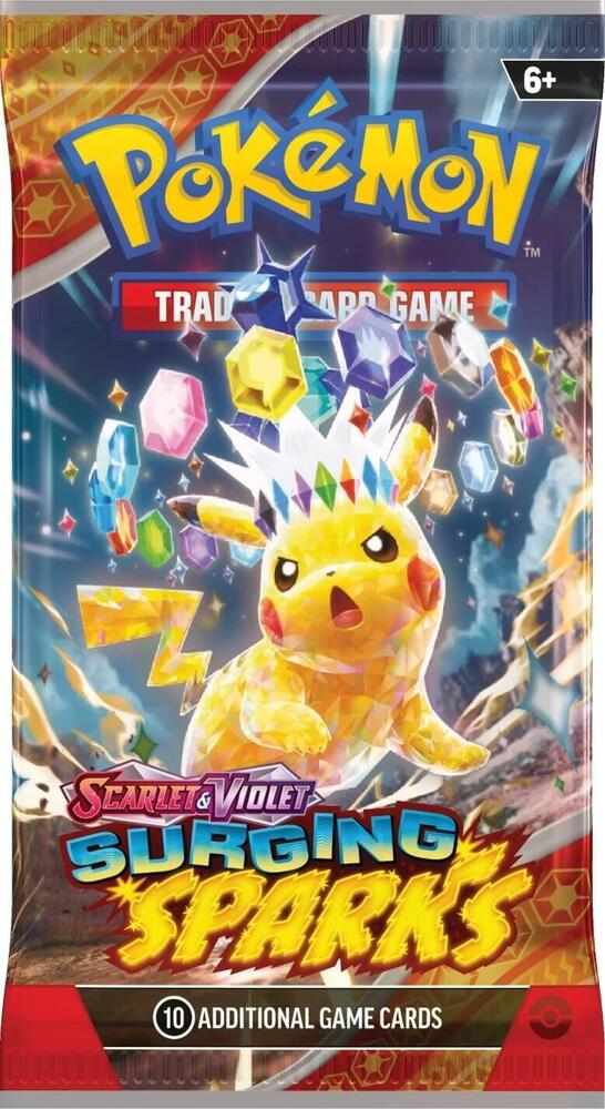 ssp booster box Surging Sparks Pack while new Ace Spec 10 Best New Cards Options:XY121 (LP) XY Promos (PR) AGES 9-11