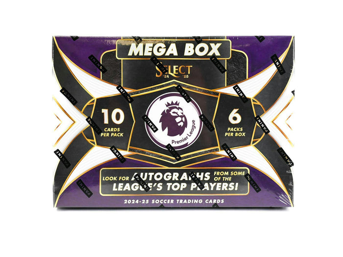 2024/25 Panini Select Premier League EPL Soccer Mega Hobby Box