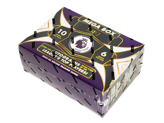 2024/25 Panini Select Premier League EPL Soccer Hobby Mega Box