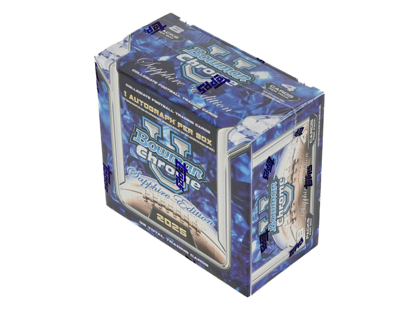 2025 Bowman University Chrome Sapphire Football Hobby Box