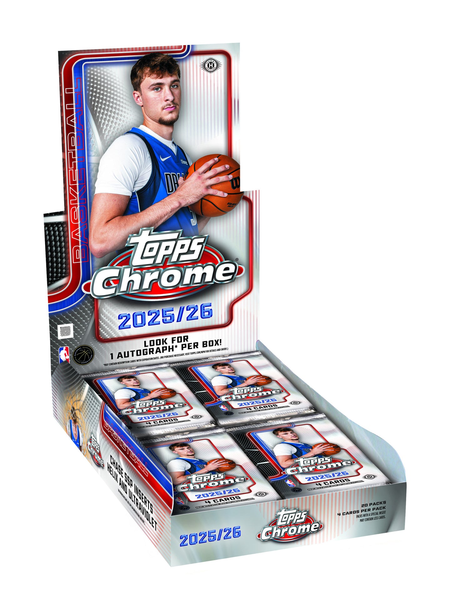 2025/26 Topps Chrome Basketball Hobby Box