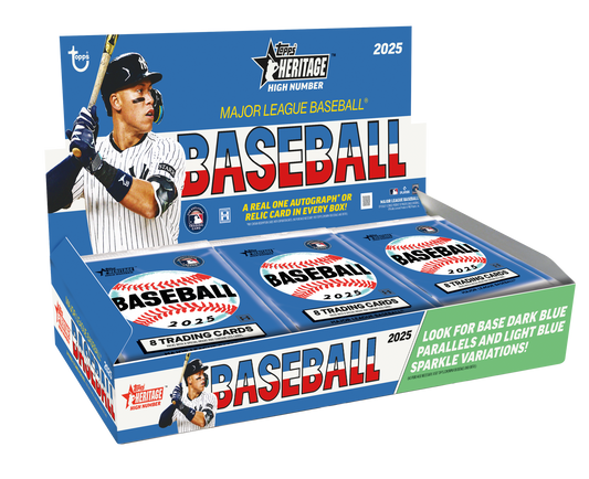 2025 Topps Heritage High Number Baseball Hobby Pack
