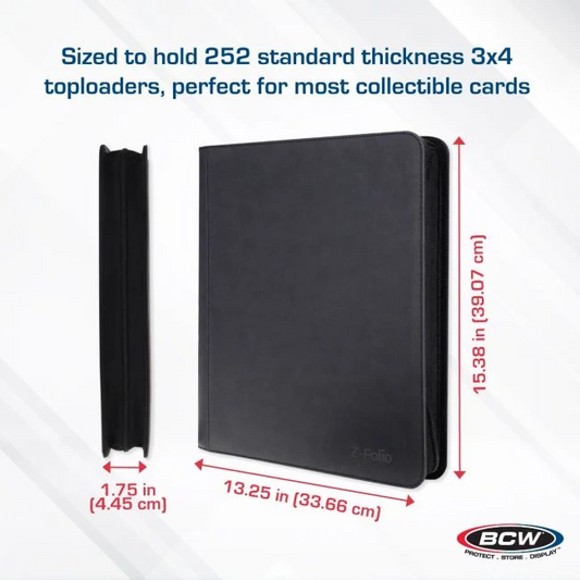 BCW Z-Folio 9 Pocket Toploader Binder