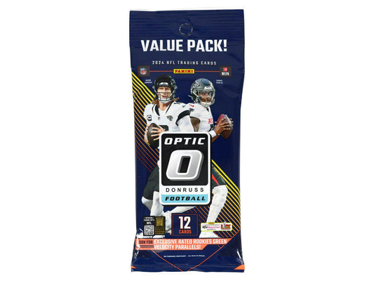 2024 Panini Donruss Optic Football Jumbo 12 Card Pack