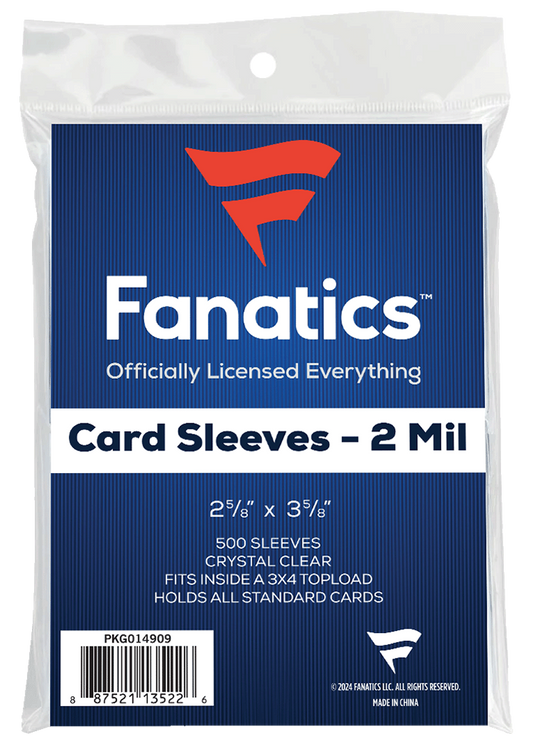 Fanatics Collectibles Soft Sleeves - 500 Count