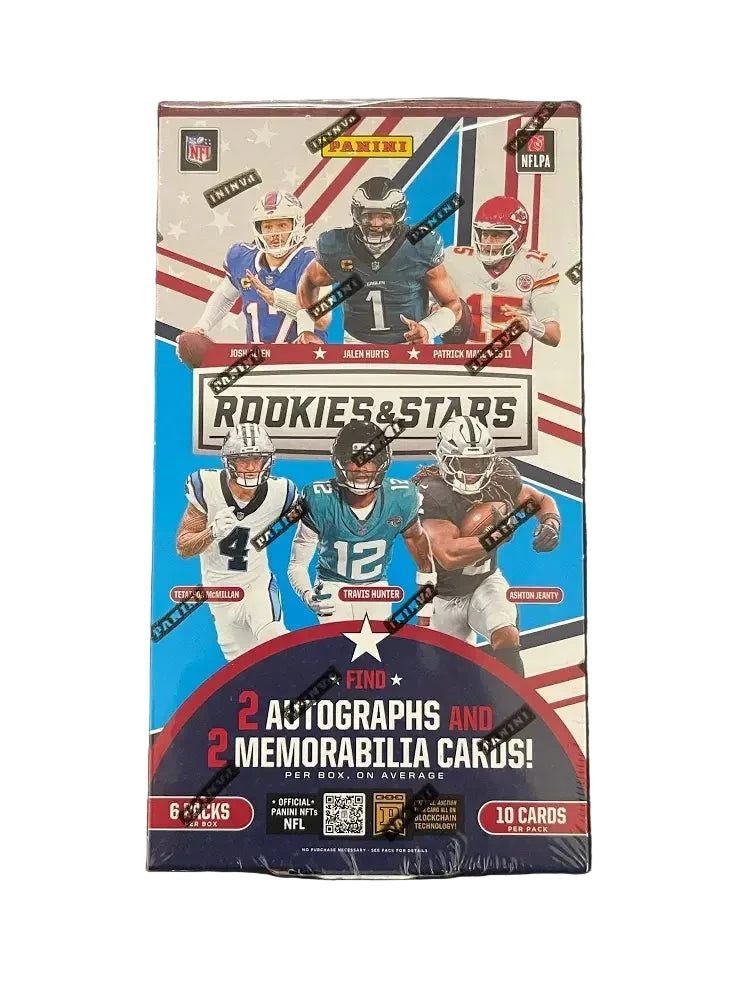 2025 Panini Rookies & Stars Football 1st Off The Line FOTL Hobby Box