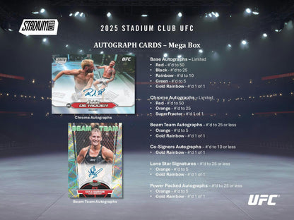 2025 Topps Stadium Club UFC Mega Box